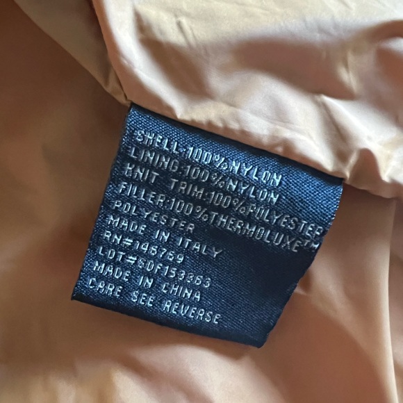 RAINFOREST Quilted Nylon Men’s THERMOLUXE Jacket Multicolour 5 Pockets Size L - Picture 9 of 15